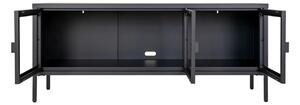 Comoda TV Brisbane, Negru, 40x130x55 cm