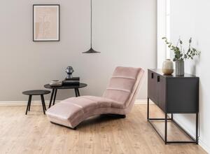 Sezlong Slinky, Roz prafuit, 82x60x170 cm