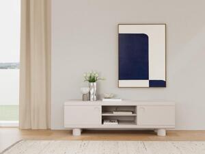Comoda TV Magee, Gri, 50x160x40 cm