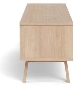 Comoda TV Lamberth, Alb, 50x180x40 cm