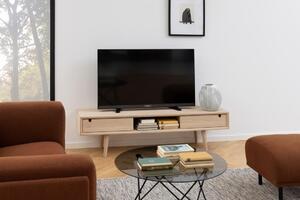 Comoda TV Century, Alb, 43x160x38 cm