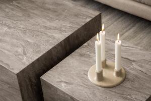 Set 2 piese Masute de cafea Dice, Gri, 42x100x60 cm