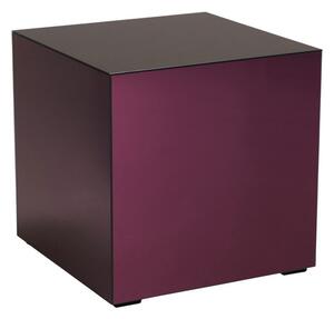 Стъклена странична масичка 45,5x45,5 cm Cube – Ellos Home