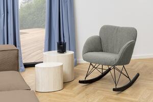 Set 2 piese Masute de cafea Mice, Bej, 40x33x48 cm