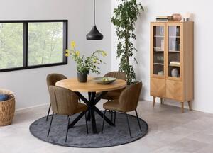 Masa dining Heaven, Natural, 76.4x120x120 cm