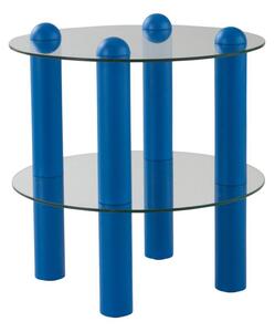 Стъклена кръгла странична масичка ø 48 cm Egan – Jotex