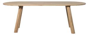 Трапезна маса от масивен дъб 90x220 cm Tablo – WOOOD
