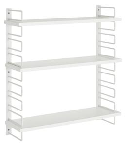 Бял на няколко нива метален стенен рафт 54 cm Iseo – Ellos Home
