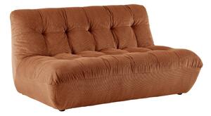 Кафяв диван от рипсено кадифе 145 cm Kelso – Jotex