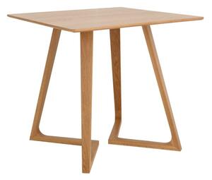 Трапезна маса от масивен дъб 75x80 cm Gradie – Ellos Home