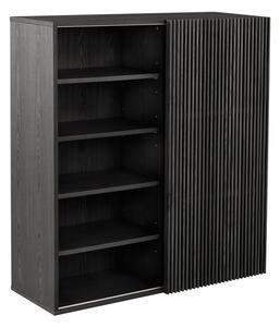 Черен комплект за коридор от декор от ясен 110x120x40 cm Sion – Jotex
