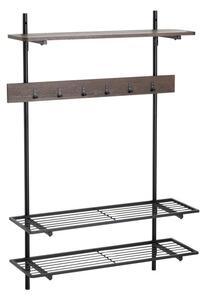 Кафяв метален комплект за коридор 100x150x25 cm Gilda – Ellos Home