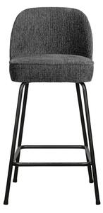Светлосин кадифен бар стол (височина на седалката 64 cm) Vogue – WOOOD