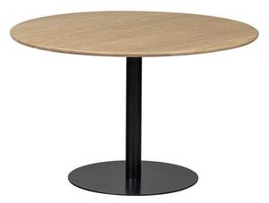 Кръгла трапезна маса с дъбова дървена плоскост ø 120 cm Tablo – WOOOD