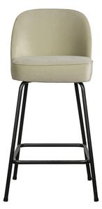 Кадифен бар стол в цвят мента (височина на седалката 64 cm) Vogue – WOOOD