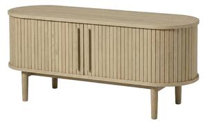 Маса за телевизор от декор от дъб в светло естествен цвят 140x56x40 cm Meta – Unique Furniture