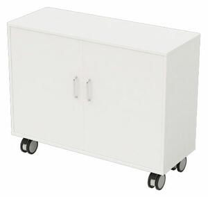 Шкаф RFG OZL1/D152, 2x врати, ПДЧ, меламиново покритие, бял