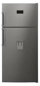 Хладилник с фризер Sharp SJ-NTA35CHDIE, клас E, 586 л. общ обем, свободностоящ, 296 kWh/годишно, GentleAirflow, No Frost, инокс