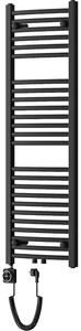 Mexen Ares електрически радиатор 1200 x 400 мм, 400 W, черен - W102-1200-400-6400-70