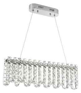 LED кристална висяща лампа SWE073-CP 60cm Chrome
