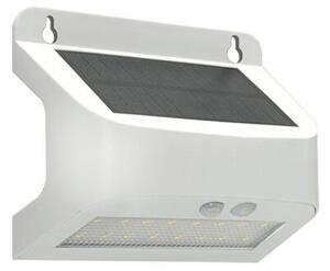 LED соларна стенна лампа със сензор SOLTO LED/6W/3,7V 4000K IP54 2400 mAh бяла