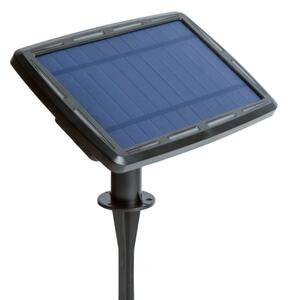 Димируема LED соларна гирлянда 25xLED/1,5W/3,7/5V 2200 mAh 15 m IP65 черна + дистанционно управление