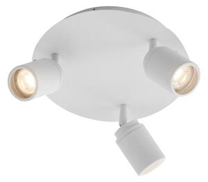 Модерен спот за баня бял 3 светлини IP44 - Ducha