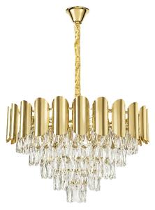 Кристална висяща лампа SWE100-CP 60cm GOLD