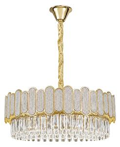 Кристална висяща лампа SWE107-CP 50cm GOLD