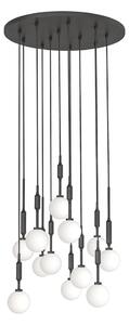 Open Design OR85402 - Подвесен полилей на кабел ERO 12xG9/8W/230V черен