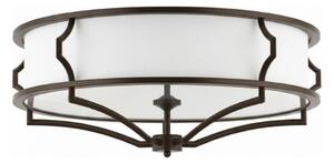 Open Design OR86607 - Плафон STESSO 4xE27/12W/230V Ø 65 cm кафяво