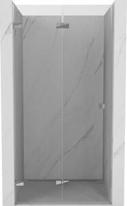 Mexen Lunar-F сгъваеми врати за душ лява 65 см, прозрачни, хром - 836-065-000-01-00-L