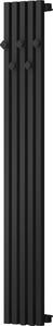 Mexen Flux декоративен радиатор за баня 1500 x 240 мм, 450 W, черен - W127-1500-240-00-70