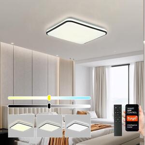 Brilagi - умно димируемо LED таванно осветително тяло LED/36W/230V 53x53 cm Wi-Fi Tuya + дистанционно управление