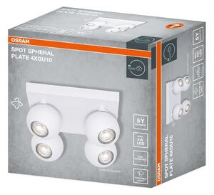 Osram - Точково осветително тяло SPOT SPHERAL 4xGU10/6W/230V бяло