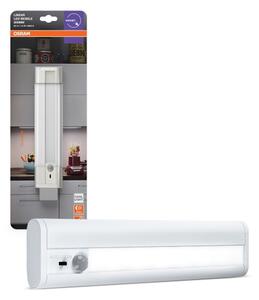 Osram - LED осветително тяло за монтаж под шкаф с сензор LINEARLED LED/1,9W/6V 4xAA 21,4 cm бяло