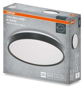 Osram - LED таванно осветително тяло CEILING LUXO LED/18W/230V Ø 32 см, черно