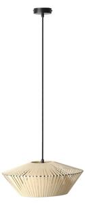 Osram - Висяща лампа на кабел DECOR STRIPES 1xE27/10W/230V, диаметър 40,5 см, бежова
