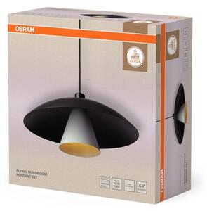 Osram - Полилей на кабел DECOR FLYING MUSHROOM 1xE27/25W/230V, диаметър 50 см, черен