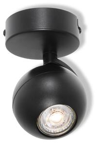 Osram - Точково осветително тяло SPOT SPHERAL 1xGU10/6W/230V черно
