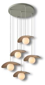 Osram - Висящ полилей на кабел DECOR PEARL 5xG9/5W/230V бежов