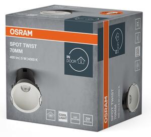 Osram - LED вградено осветително тяло SPOT TWIST LED/5W/230V 4000K Ø 7 см бяло