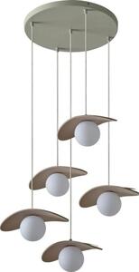 Osram - Висящ полилей на кабел DECOR PEARL 5xG9/5W/230V бежов