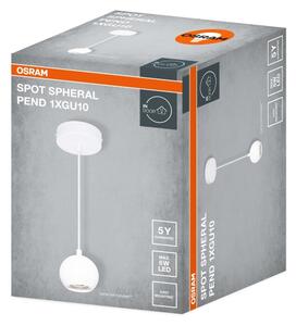 Osram - Полилей на кабел SPOT SPHERAL 1xGU10/6W/230V бял