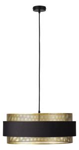 Osram - Полилей на кабел DECOR HORNET 3xE27/10W/230V Ø 50 см черен/златист
