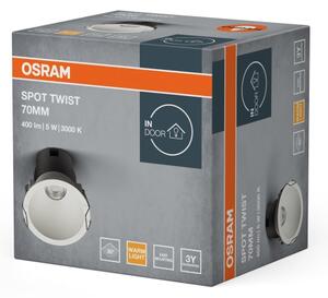 Osram - Вградено LED осветително тяло SPOT TWIST LED/5W/230V 3000K Ø 7 см бяло