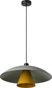 Osram - Подвесна лампа на кабел DECOR FLYING MUSHROOM 1xE27/25W/230V Ø 50 см, зелен