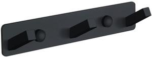 Mexen троен закачалка за кърпи, черен - 709173-70