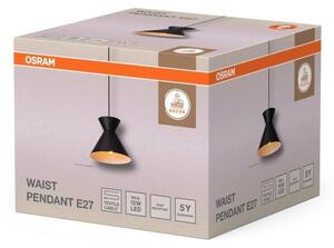 Osram - Висяща лампа на кабел DECOR WAIST 1xE27/40W/230V черна