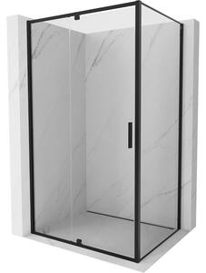 Mexen Exo душ кабина с врата 120 x 90 см, прозрачна, черна - 819-120-090-70-00